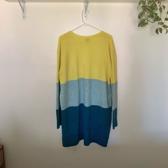 Color Block Cardigan ~a new day ~XL - Picture 5 of 8